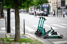 End Of Self-Service Scooters In Paris From September 1