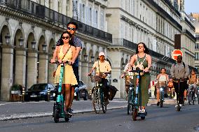 End Of Self-Service Scooters In Paris From September 1