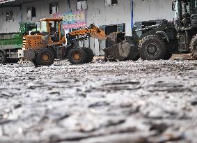 CHINA-HEBEI-ZHUOZHOU-FLOOD-WHOLESALE MARKET-RESTORATION (CN)