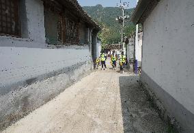 CHINA-HEBEI-LAISHUI COUNTY-FLOOD-DISINFECTION (CN)
