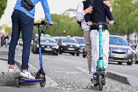 End Of Self-Service Scooters In Paris From September 1