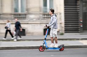 End Of Self-Service Scooters In Paris From September 1