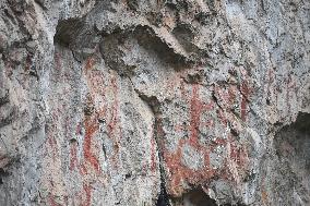 CHINA-GUANGXI-CHONGZUO-ROCK PAINTING (CN)