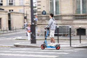 End Of Self-Service Scooters In Paris From September 1