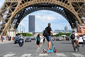 End Of Self-Service Scooters In Paris From September 1