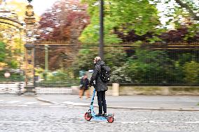 End Of Self-Service Scooters In Paris From September 1