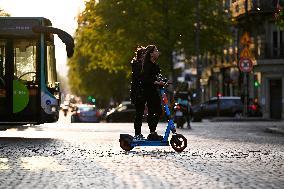 End Of Self-Service Scooters In Paris From September 1