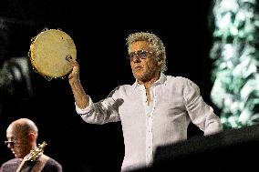 The Who Perform In Florence Italy