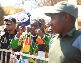 ZIMBABWE-HARARE-PRESIDENT-CAMPAIGN RALLY