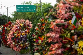 Medellin 'Feria de las Flores' - Silleteros Parade