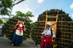 Medellin 'Feria de las Flores' - Silleteros Parade