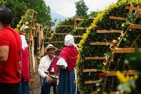 Medellin 'Feria de las Flores' - Silleteros Parade