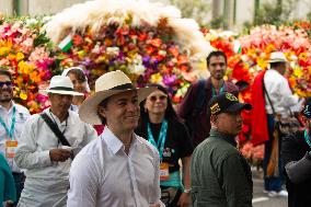 Medellin 'Feria de las Flores' - Silleteros Parade