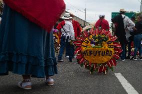 Medellin 'Feria de las Flores' - Silleteros Parade