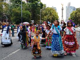 International Day of Indigenous People - Mexico City
