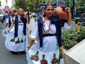 International Day of Indigenous People - Mexico City