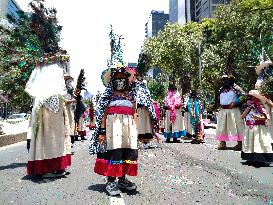 International Day of Indigenous People - Mexico City