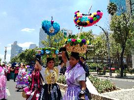 International Day of Indigenous People - Mexico City