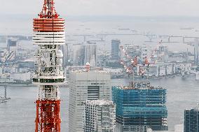 Tokyo Tower and Tokyo Bay