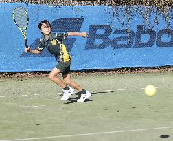 Tennis: Junior player Arato Katsuda-Green
