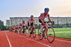 Bicycle Training Popular in Qingzhou, China