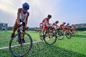 Bicycle Training Popular in Qingzhou, China