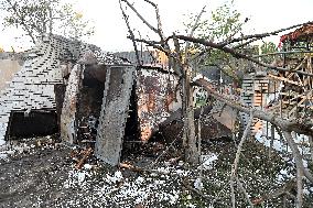 Russian missile attack ruins Saints Peter and Paul Church in Zaporizhzhia