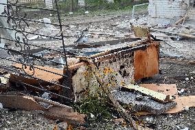 Russian missile attack ruins Saints Peter and Paul Church in Zaporizhzhia