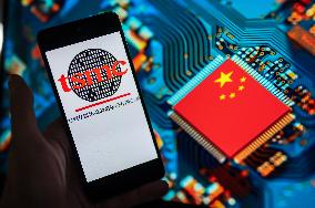 TSMC Microchip Illustration