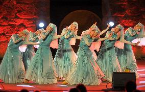 TUNISIA-TUNIS-CARTHAGE INTERNATIONAL FESTIVAL-CHINA-ART TROUPE