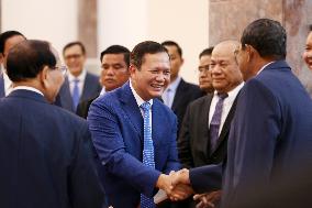 CAMBODIA-PHNOM PENH-INCOMING GOVERNMENT MEMBERS-UNVEILING