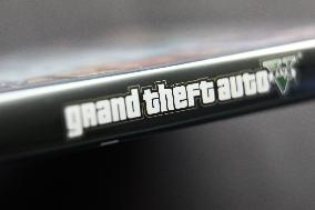 GTA V PlayStation Game Photo Illustration