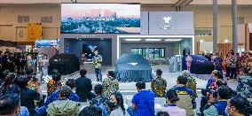 INDONESIA-TANGERANG-GIIAS 2023-AUTO SHOW-CHINESE NETA ELECTRIC CAR