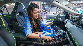 INDONESIA-TANGERANG-GIIAS 2023-AUTO SHOW-CHINESE NETA ELECTRIC CAR