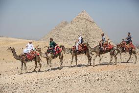 EGYPT-GIZA-TOURISM-REVENUE-INCREASE