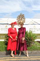 IRELAND-DUBLIN-DUBLIN HORSE SHOW-BEST DRESSED COMPETITION