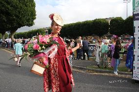IRELAND-DUBLIN-DUBLIN HORSE SHOW-BEST DRESSED COMPETITION