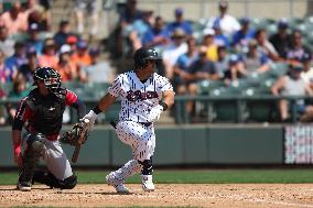 Binghamton Rumble Ponies v Somerset Patriots