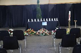 Tribute To The Victims Of Holiday Home Tragedy - Wintzenheim