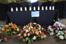 Tribute To The Victims Of Holiday Home Tragedy - Wintzenheim