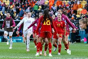(SP)NEW ZEALAND-WELLINGTON-2023 FIFA WOMEN'S WORLD CUP-QUARTERFINAL-NED VS ESP