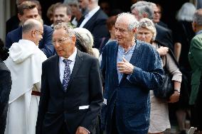 Helene Carrere d’Encausse Funeral - Paris