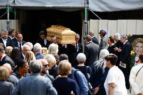 Helene Carrere d’Encausse Funeral - Paris