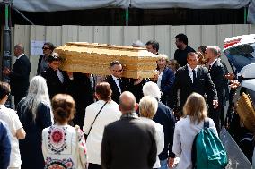 Helene Carrere d’Encausse Funeral - Paris