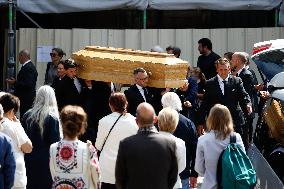 Helene Carrere d’Encausse Funeral - Paris