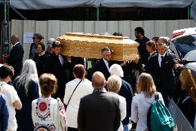 Helene Carrere d’Encausse Funeral - Paris