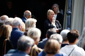 Helene Carrere d’Encausse Funeral - Paris