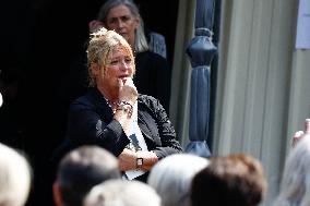 Helene Carrere d’Encausse Funeral - Paris