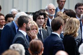 Helene Carrere d’Encausse Funeral - Paris