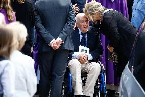 Helene Carrere d’Encausse Funeral - Paris